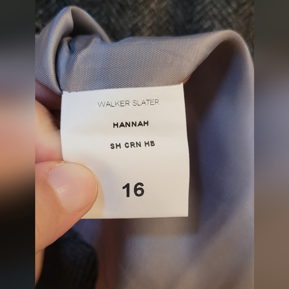 NWOT | Walker Slater Harris Tweed Herringbone Pencil Skirt - Picture 7 of 11